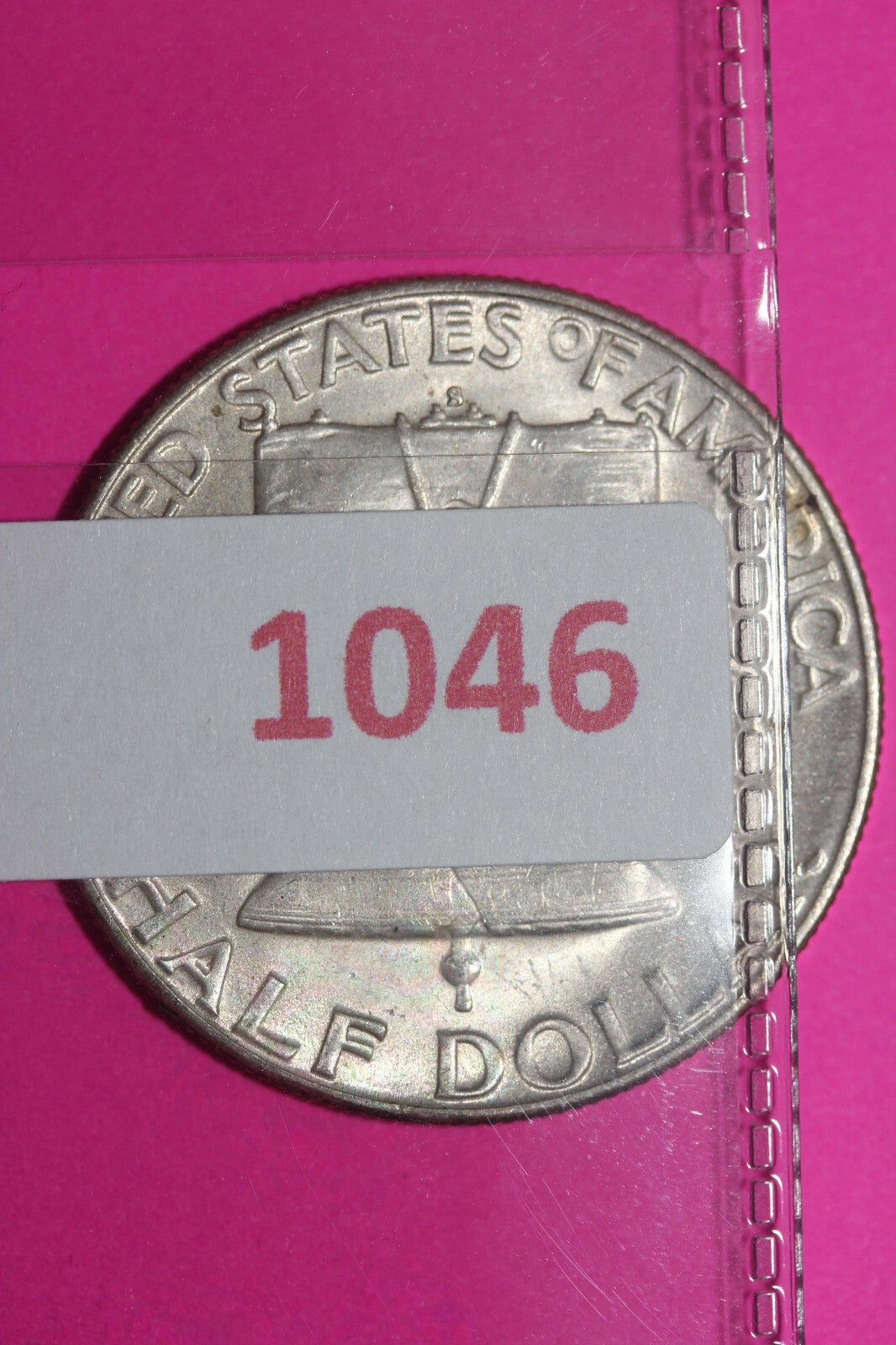 High Grade 1952 S Ben Franklin Silver Half Dollar Guaranteed Authentic Coin 1046