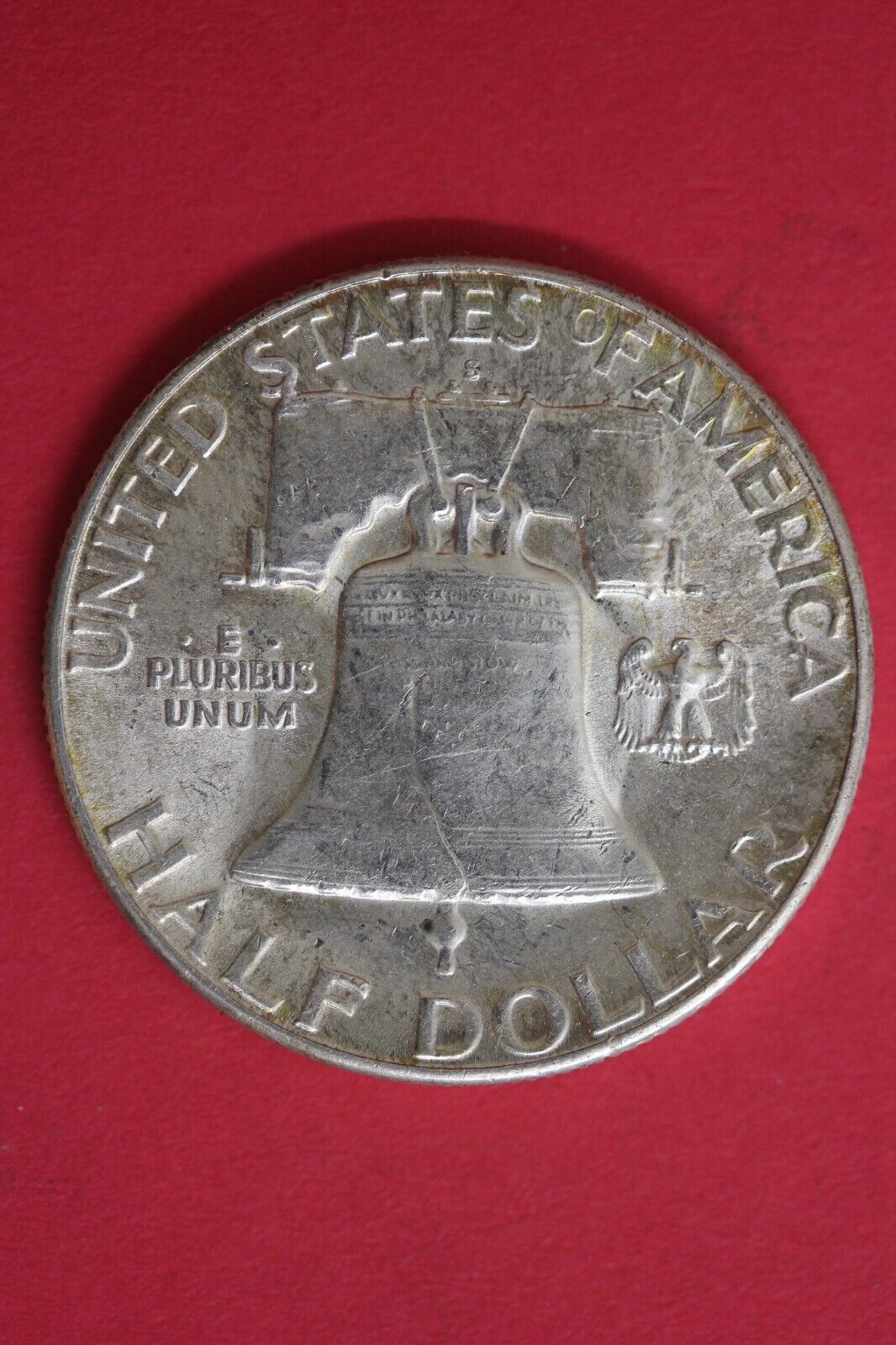 HIGH GRADE 1952 S Ben Franklin Half Dollar Silver Check Out Bell Lines OCE 70