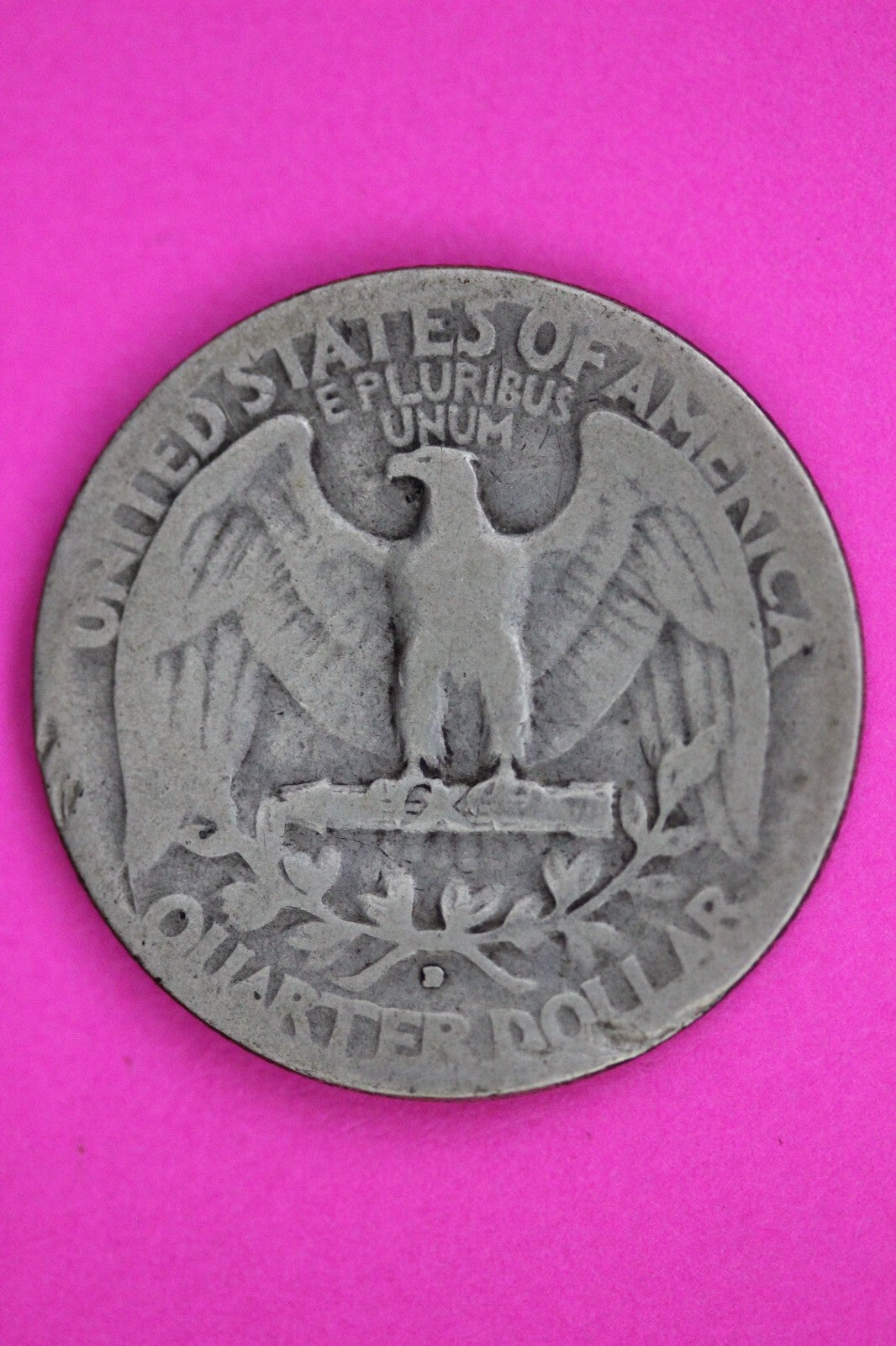 1932 D George Washington Silver Quarter Guaranteed Autthentic Genuine Coin 1469