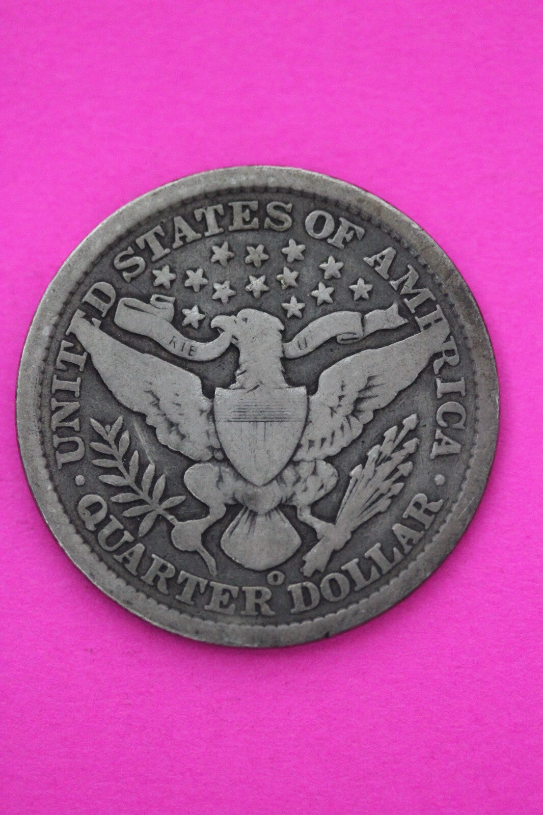 1897 O Barber Liberty Silver Quarter Scarce Semi Key Date New Orleans Mint 70