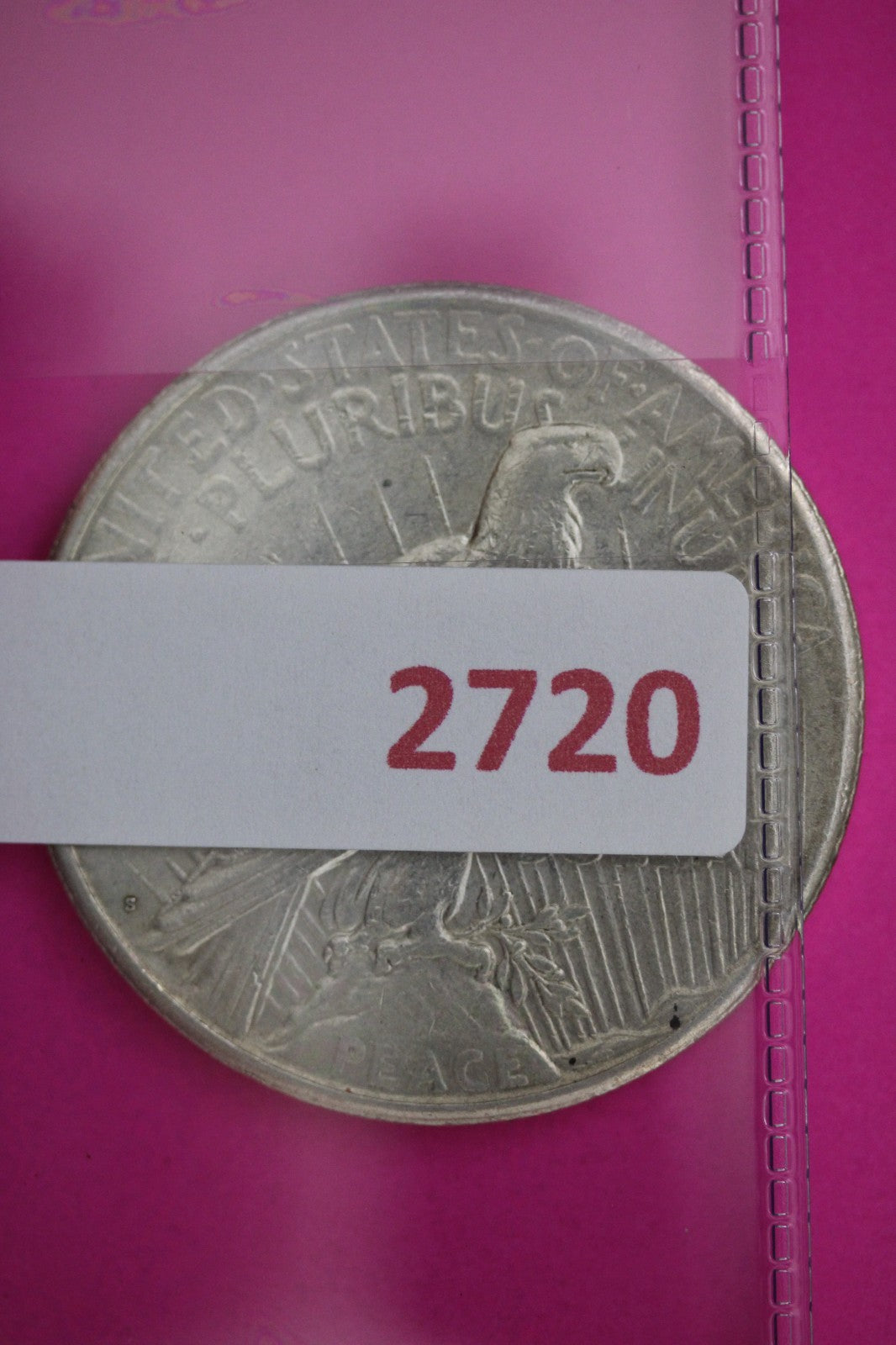 1925 S Peace Lady Liberty Semi Key Date Silver Dollar Guaranteed Authentic 2720