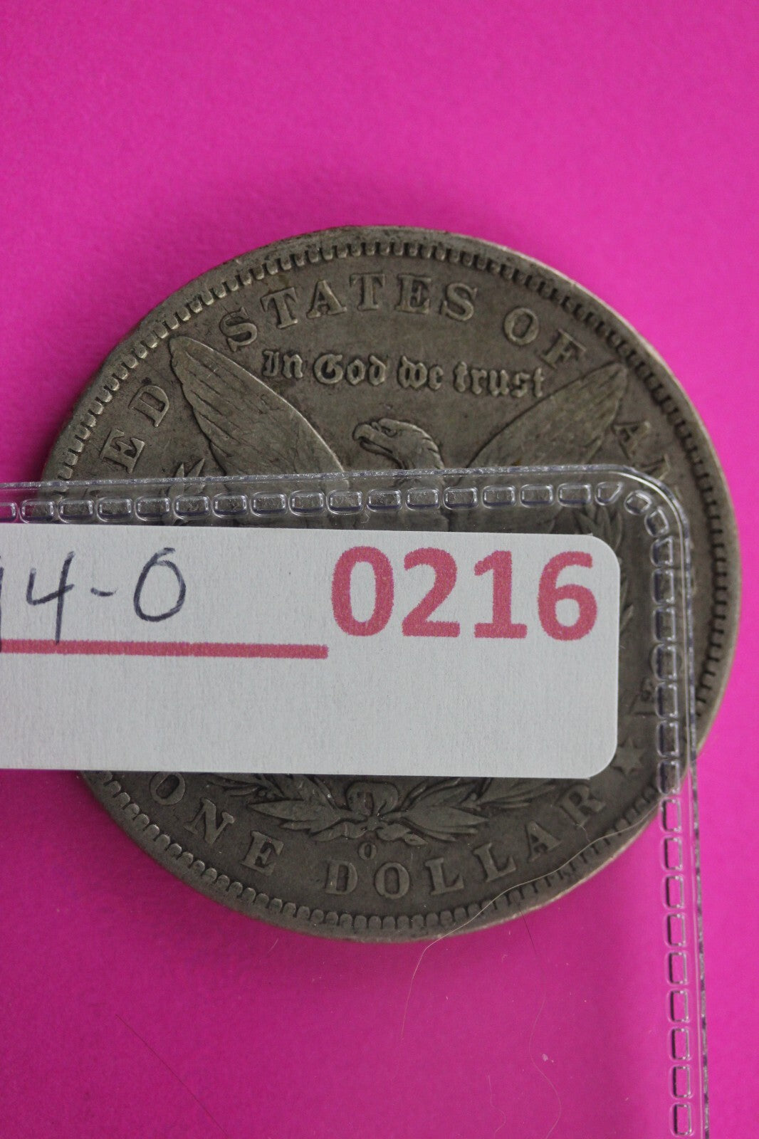 1894 O Morgan Lady Liberty Rare Date Silver Dollar Guaranteed Authentic 0216N