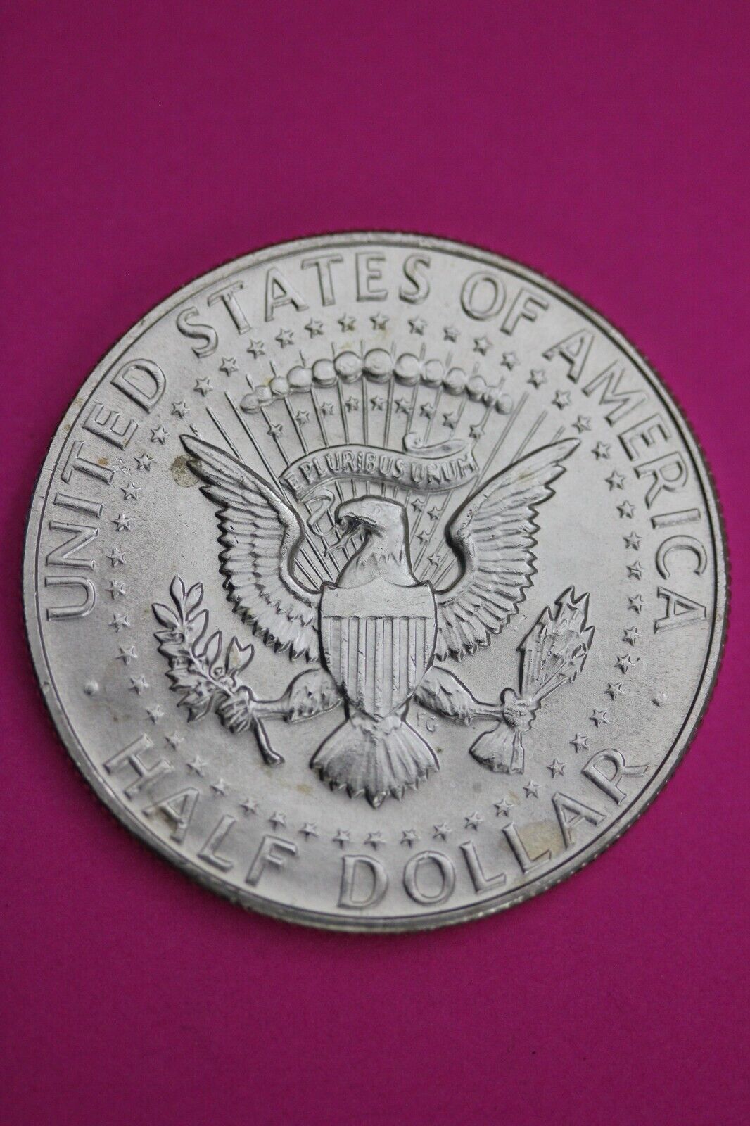 Gem BU 1968 D John F Kennedy Half Dollar 40% Silver Same Coin In Pics TOM 16