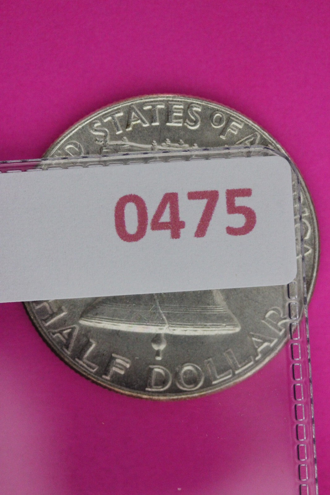 1950 P Ben Franklin Silver Half Dollar FBL Exact Coin Shown Authentic N475