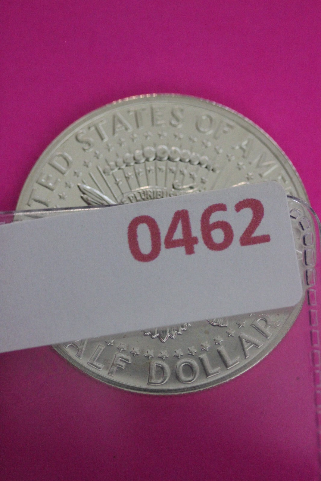 Accented Hair 1964 Proof John F Kennedy Silver Half Dollar Milk Spots N462
