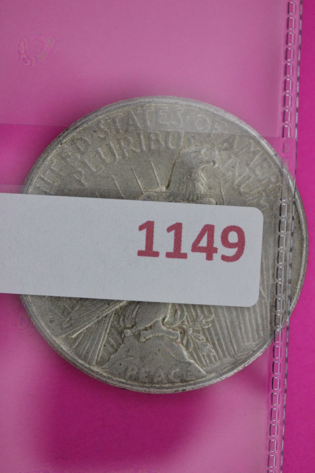 High Grade 1925 S Peace Liberty Silver Dollar Guaranteed Authentic Coin 1149