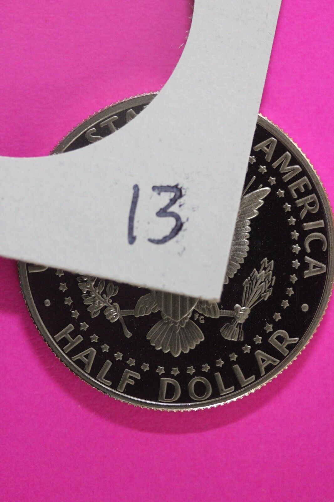 Gem Proof 1995 S Clad Kennedy Half Dollar Deep Cameo Same Coin In Pics TOM 13