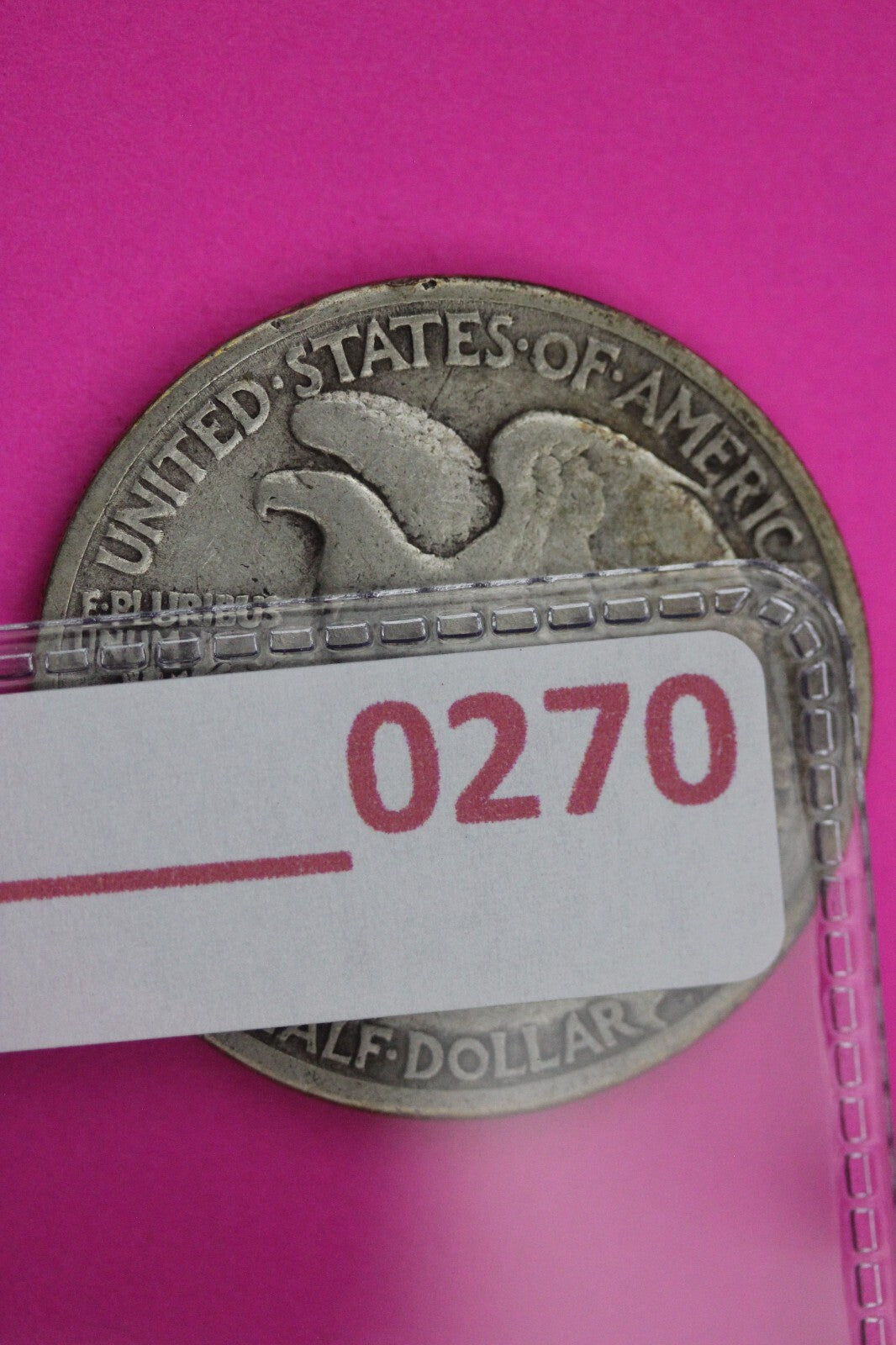 1929 S Walking Liberty Silver Half Dollar Walker Guaranteed Authentic Coin 0270N