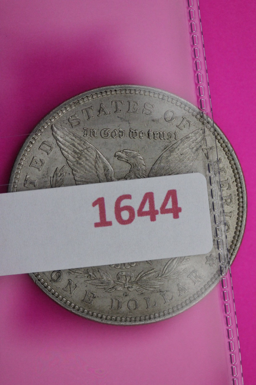 High Grade 1880 O Morgan Liberty Silver Dollar Guaranteed Authentic Coin 1644