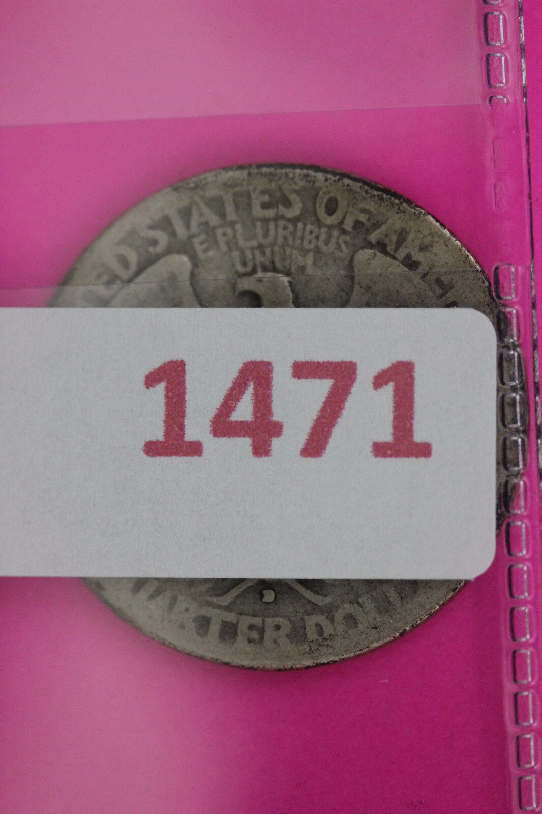 1932 D George Washington Silver Quarter Guaranteed Autthentic Genuine Coin 1471