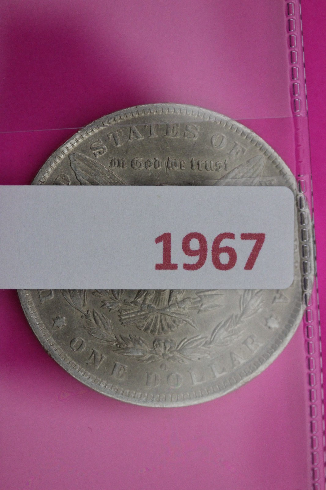 1886 O Morgan Silver Dollar Coin Guaranteed Authentic U.S.A American Seller 1967