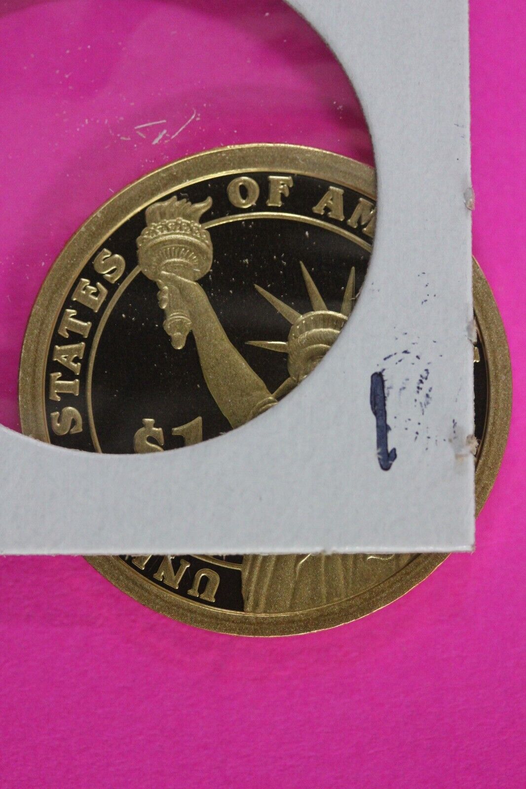 Proof 2012 S Chester Arthur Presidential Dollar DCAM Same Coin In Pics TOM 01