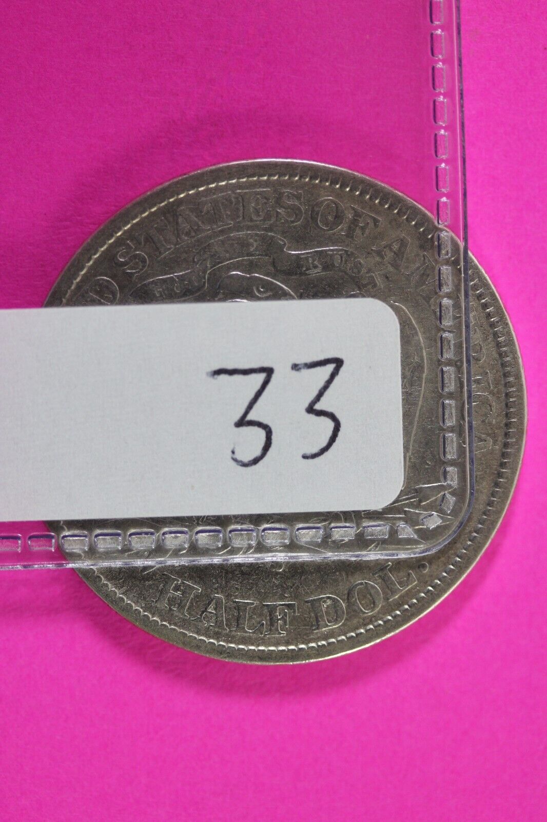 1877 S Seated Liberty Half Dollar Silver Semi Key Date Exact Coin In Pics 33