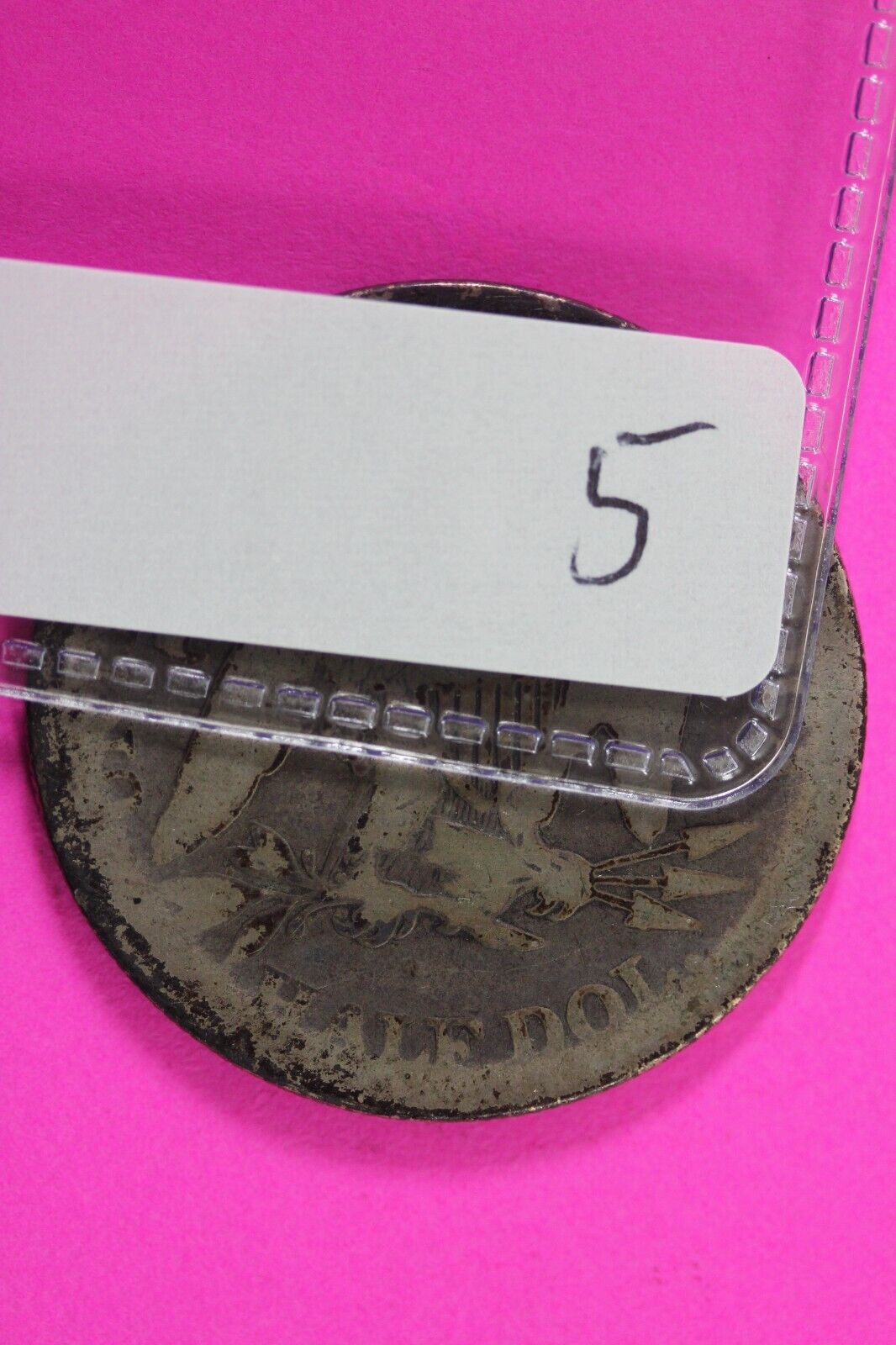 1869 P Seated Liberty Half Dollar Silver Semi Key Date Exact Coin In Pics 05