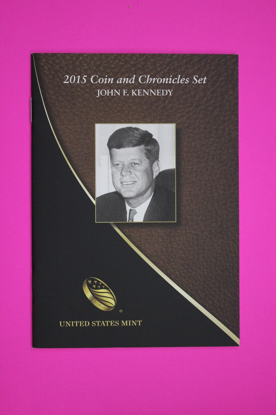 Gem 2015 John Kennedy Coins & Chronicles Mint Set 1 Ounce Silver Box & COA 7066