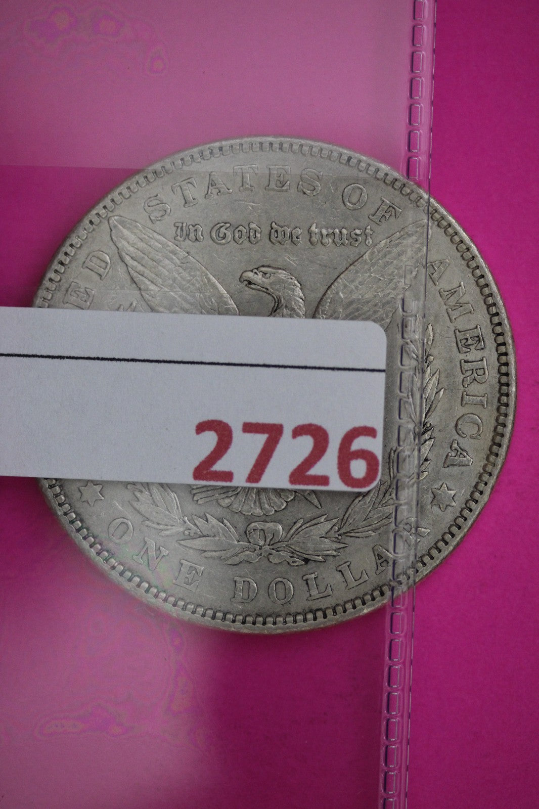 1902 P Morgan Lady Liberty Silver Dollar Guaranteed Authentic & Genuine 2726