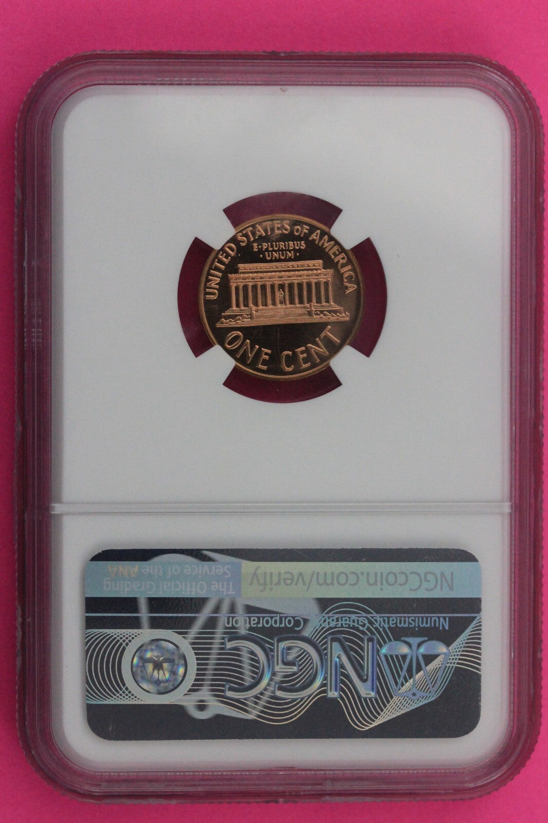 1963 PF 68 RD Lincoln Wheat Cent Penny NGC Certified Graded Authentic 89