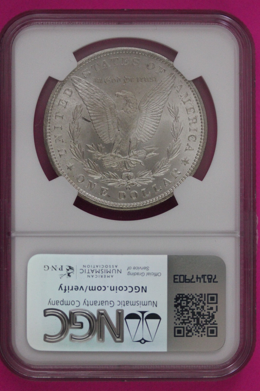 1899 O MS 64 Liberty Morgan Silver Dollar NGC Certified Graded Authentic 769