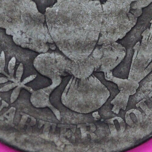 1905 S Barber Liberty Silver Quarter Scarce Semi Key Date San Francisco Mint 16