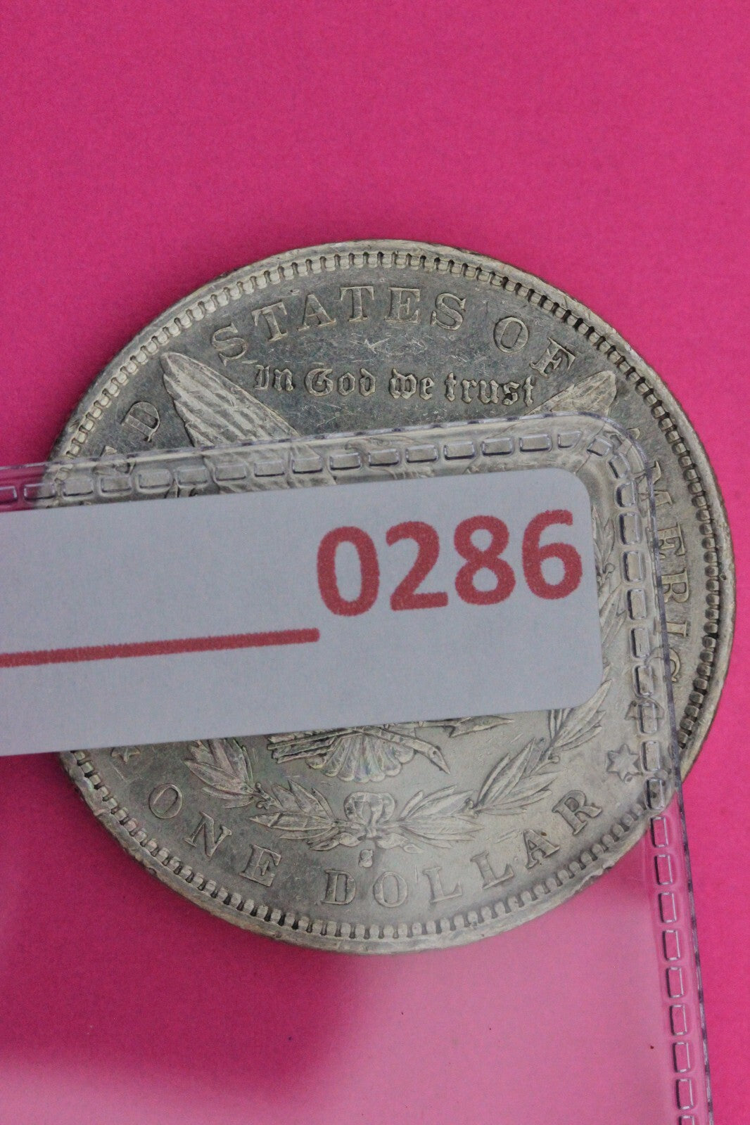 High Grade 1890 S Morgan Lady Liberty Rare Date Silver Dollar Authentic 0286N