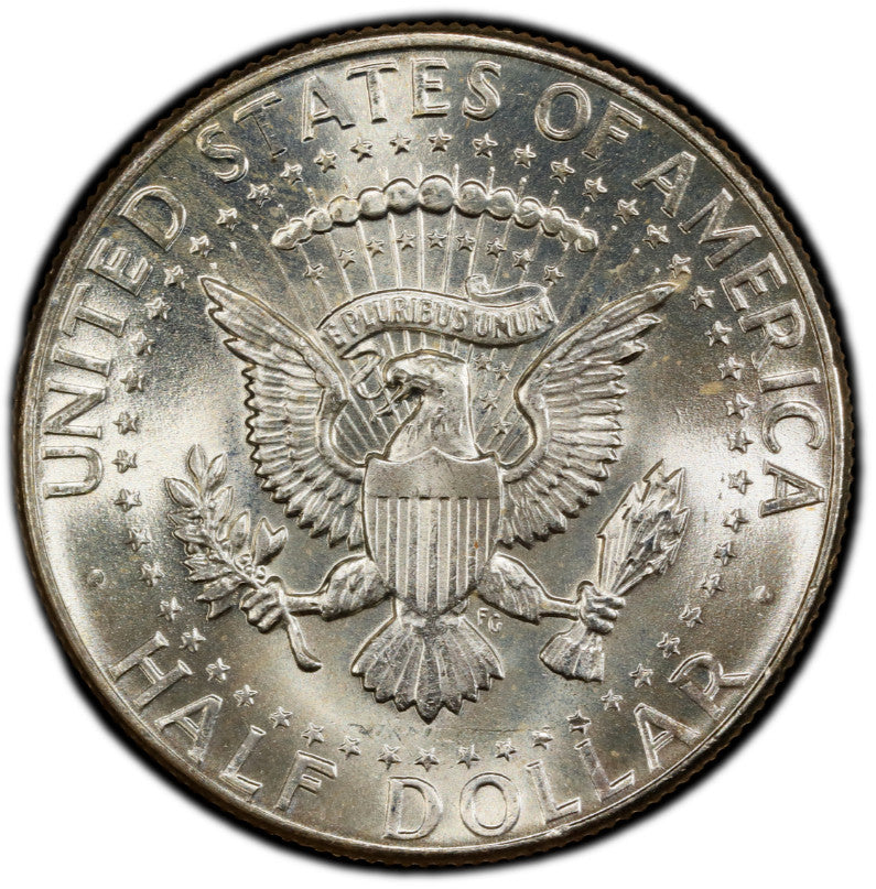 Toned 1964 P MS 66 John F Kennedy Silver Half Dollar PCGS Graded Authentic 161
