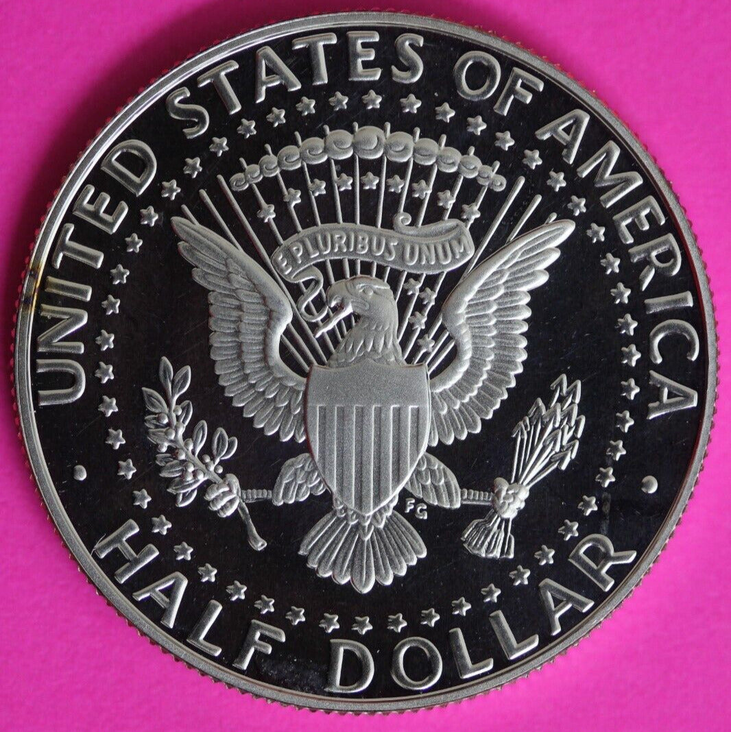 GEM Proof Silver 1999 S John F Kennedy Half Dollar Exact Coin Shown Tom 52