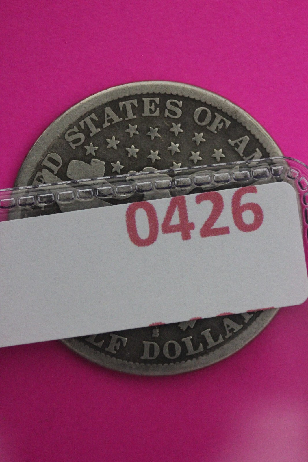 1894 S Barber Liberty Half Dollar Silver Coin Scarce Semi Key Date Genuine 0426N