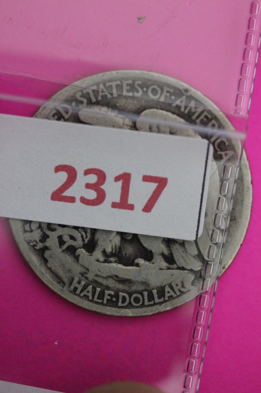 1916 D Walking Liberty Silver Half Dollar Guaranteed Authentic Genuine Coin 2317