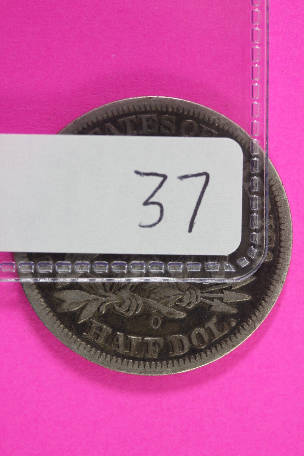 1858 O Seated Liberty Half Dollar Silver Semi Key Date Exact Coin In Pics 37