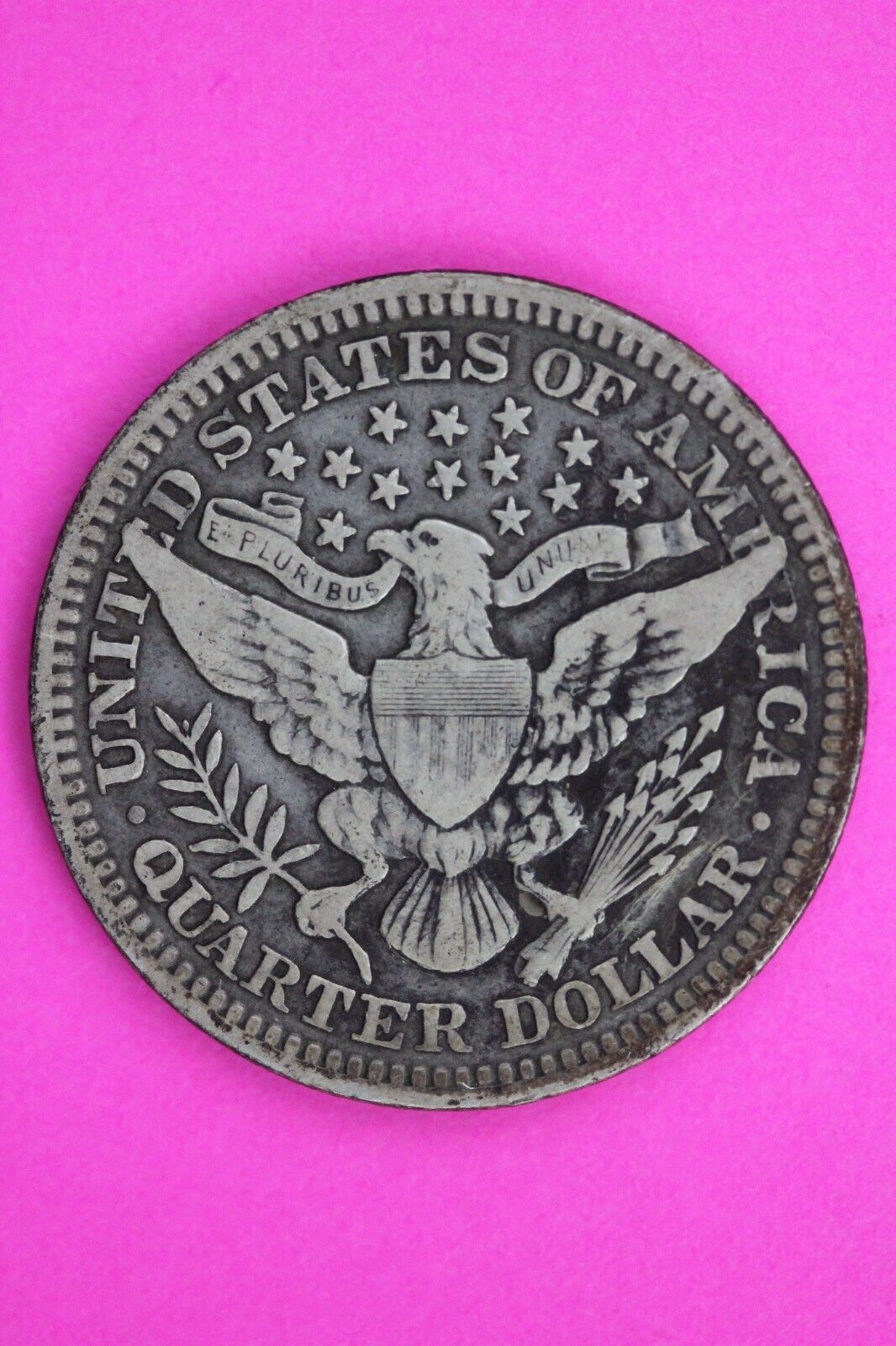 1909 P Barber Liberty Silver Quarter Scarce Semi Key Date Philadelphia Mint 58