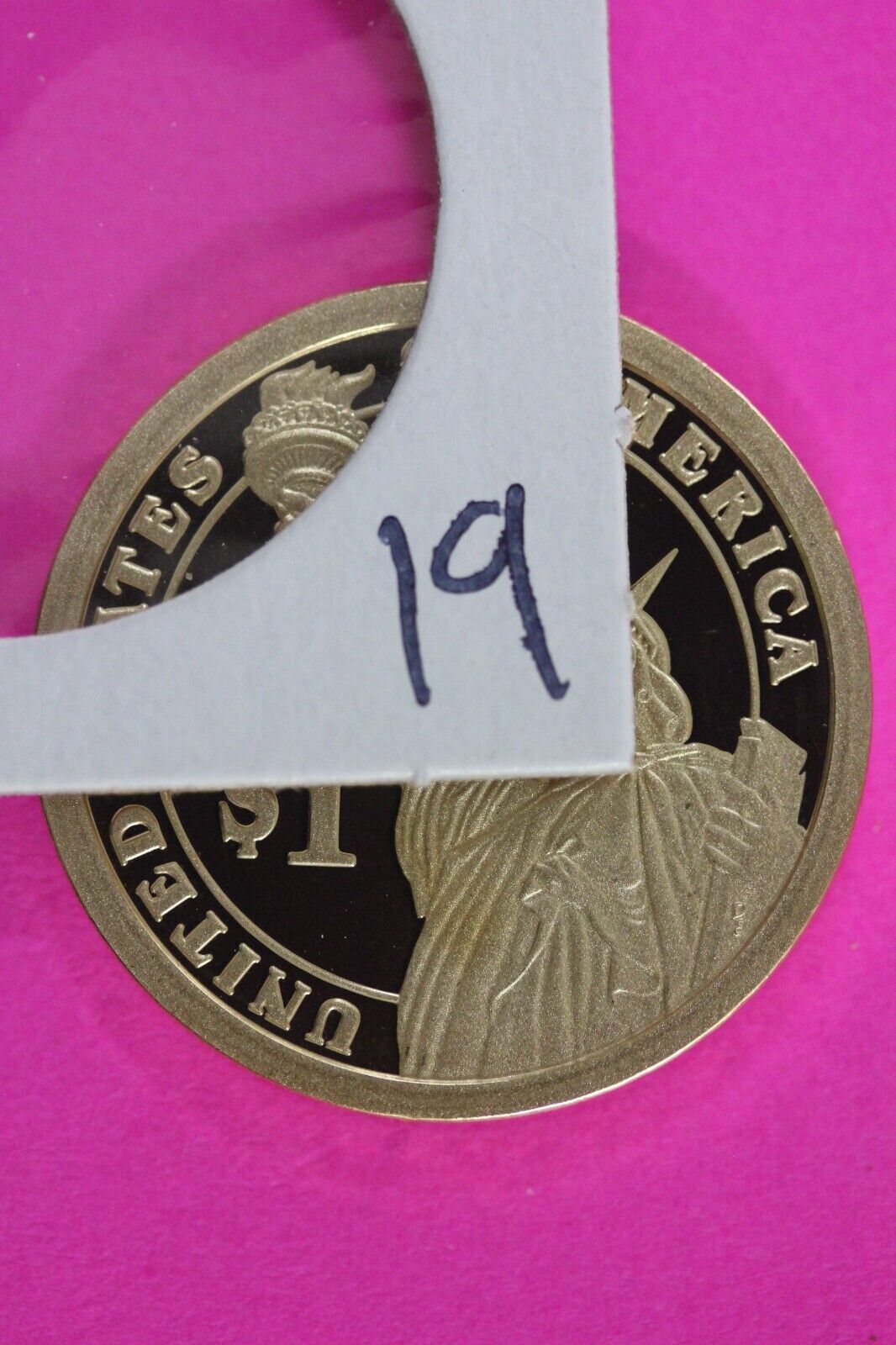 Proof 2012 S Chester Arthur Presidential Dollar DCAM Same Coin In Pics TOM 19