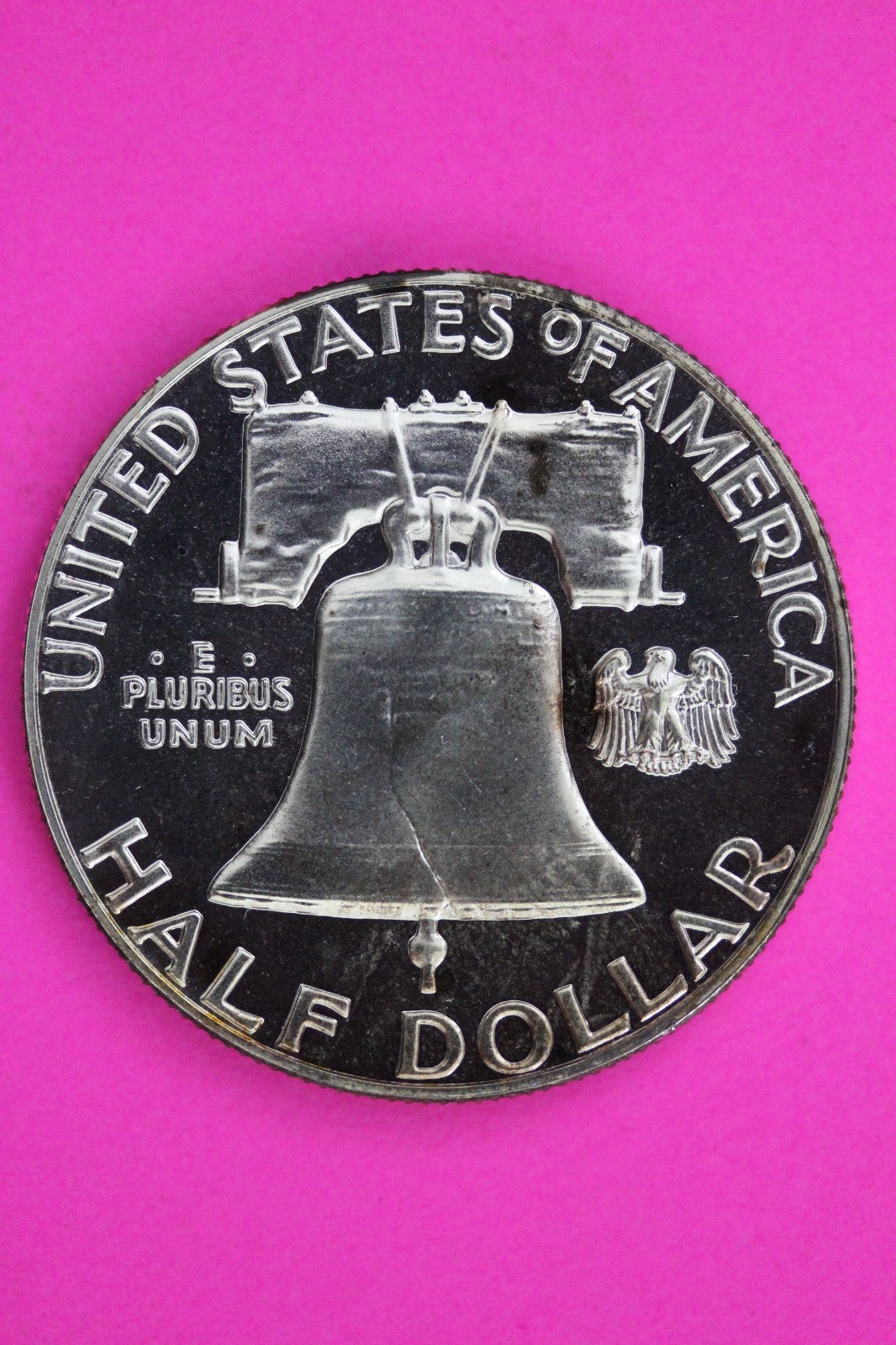 Cameo 1963 Proof Ben Franklin Half Dollar Silver Coin Guaranteed Genuine 1786