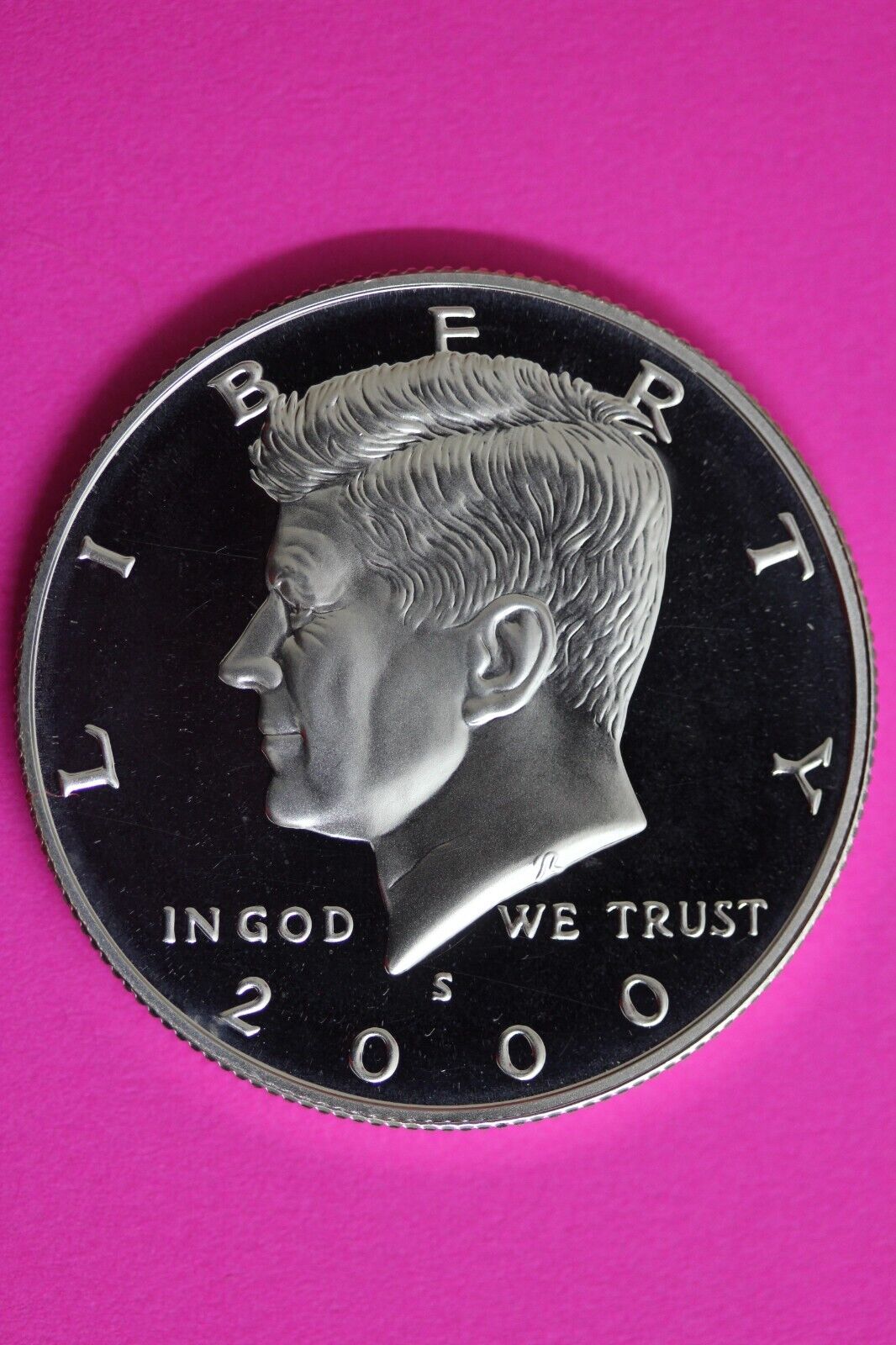 GEM Proof Silver 2000 S John F Kennedy Half Dollar Dcam Exact Coin Shown Tom 18