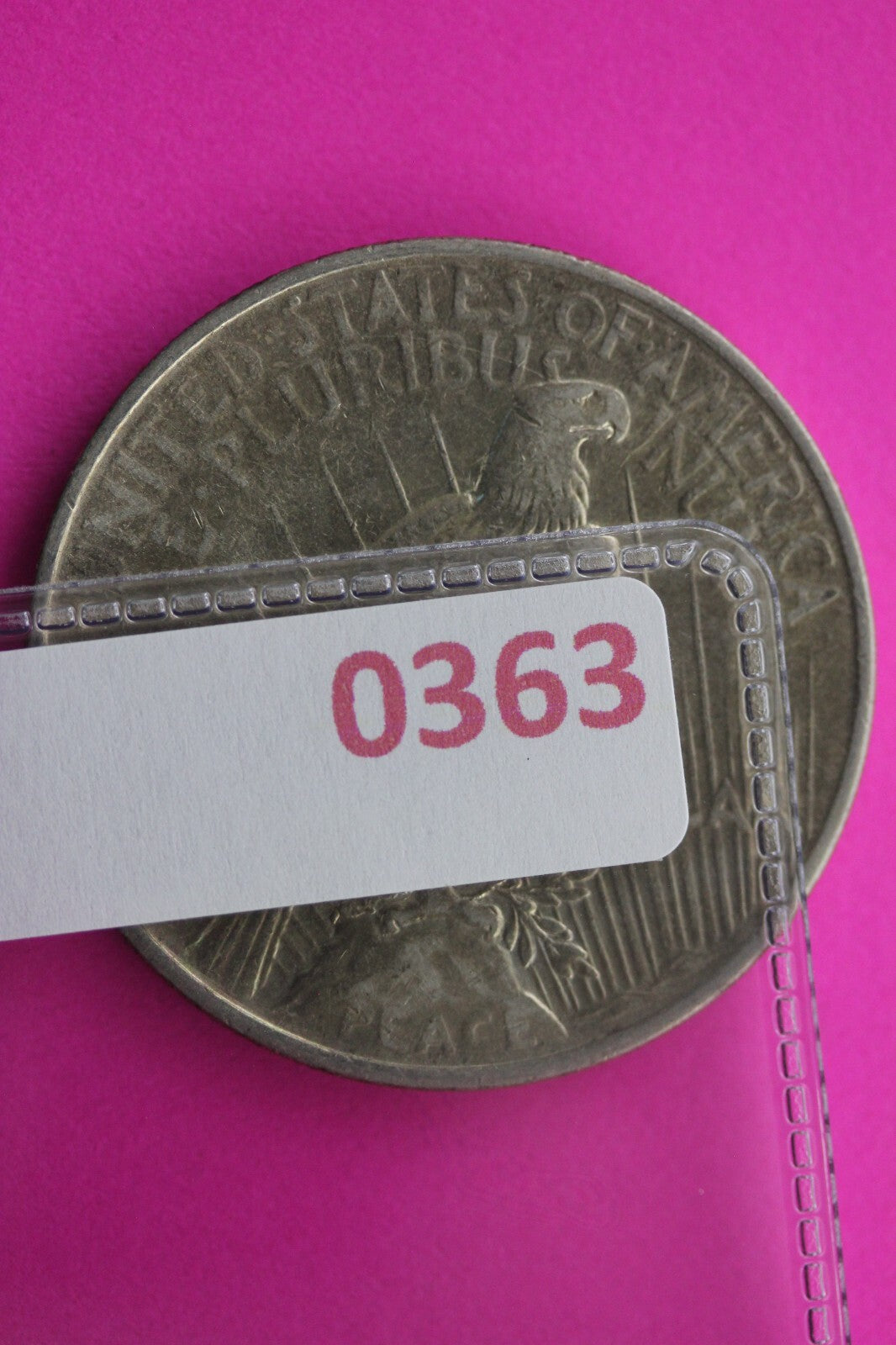 High Grade 1926 D Peace Silver Dollar LIberty Coin Guaranteed Authentic 0363N