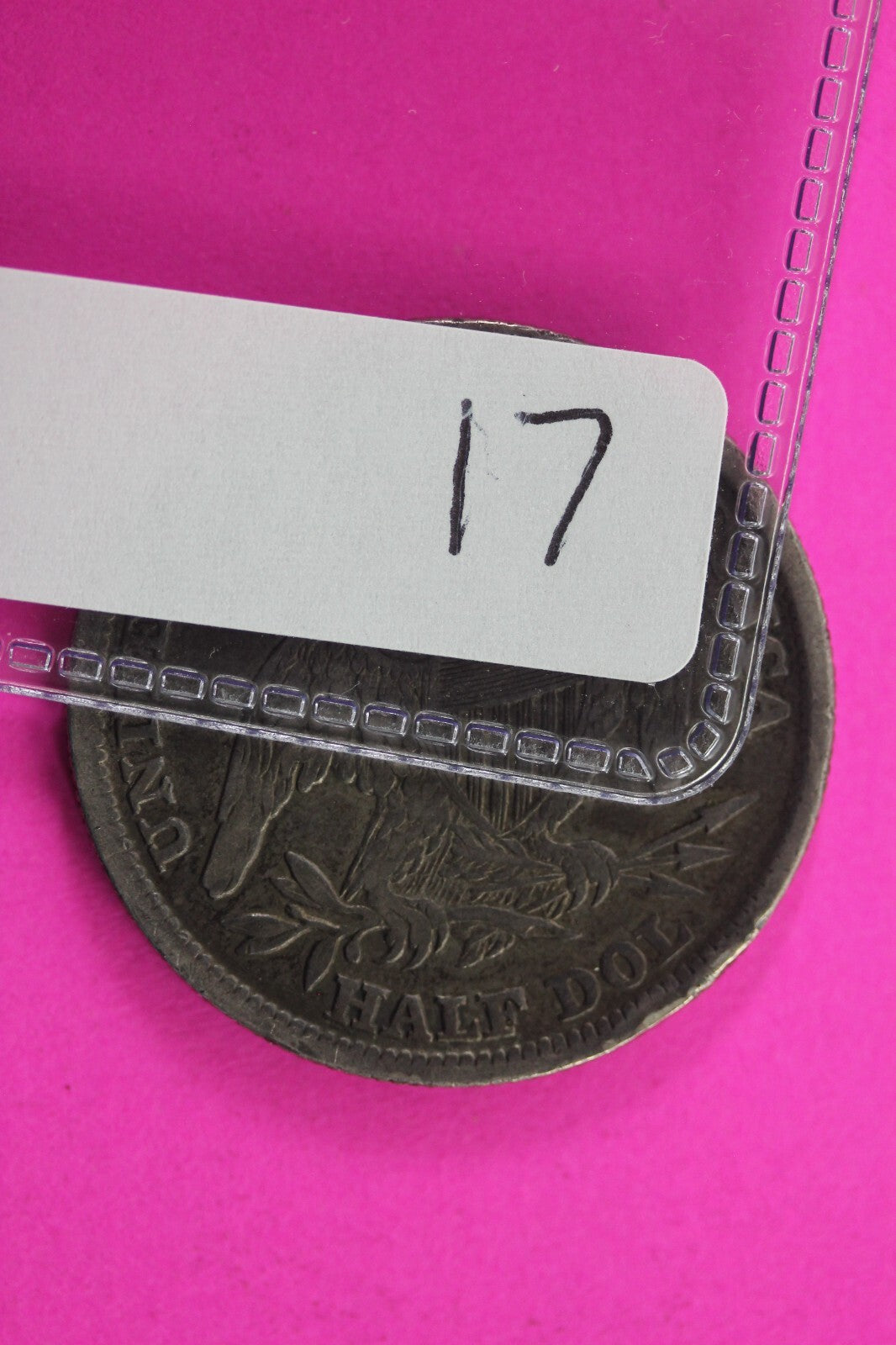 1838 Capped Bust Half Dollar Exact Coin In Pics Silver Rare Semi Key Date 17