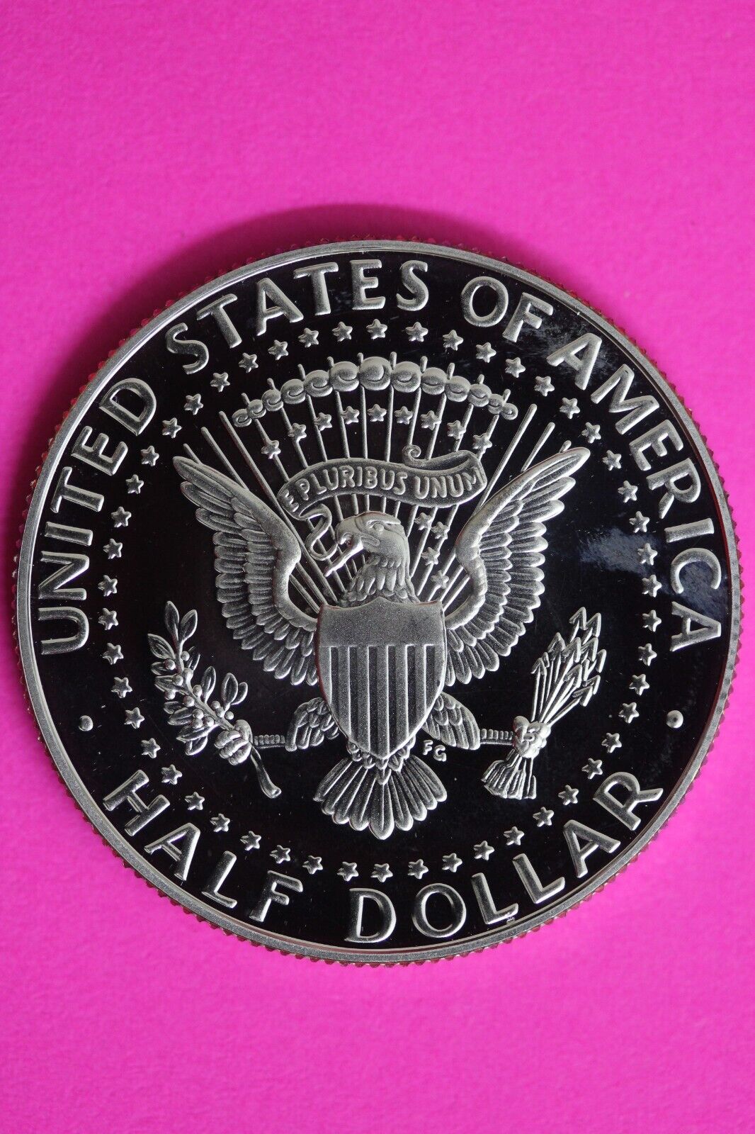 GEM Proof Silver 1999 S John F Kennedy Half Dollar DCam Exact Coin Shown Tom 46