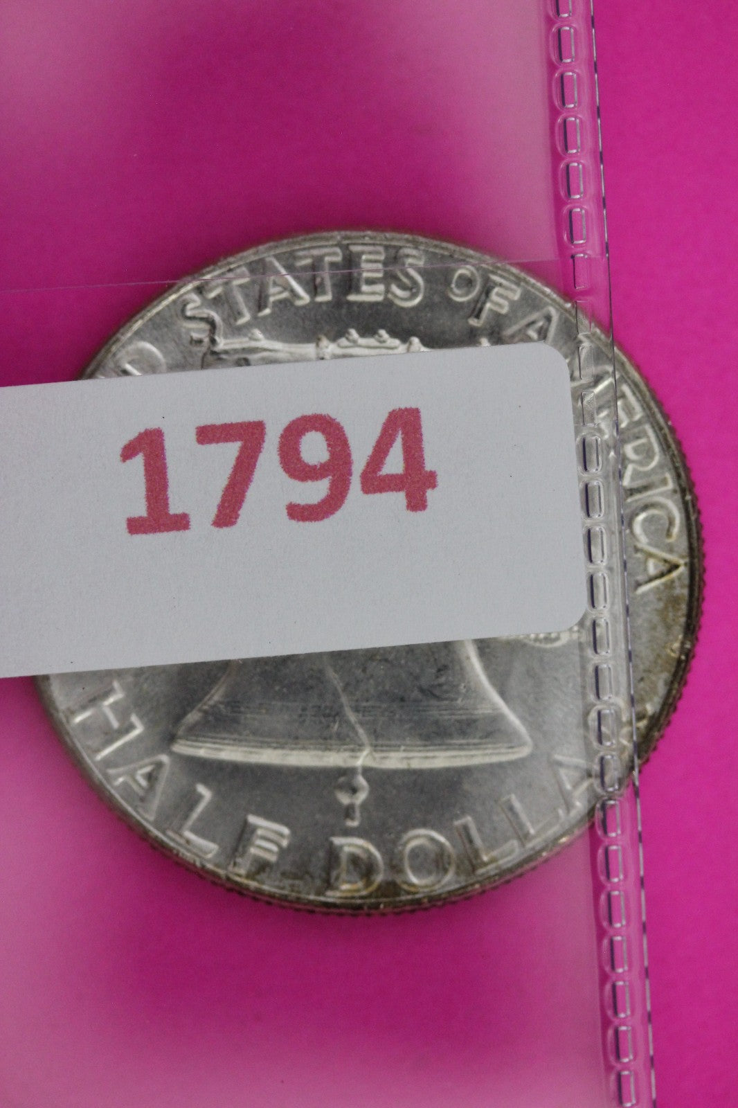 High Grade 1953 P Ben Franklin Half Dollar Silver Coin Guaranteed Authentic 1794