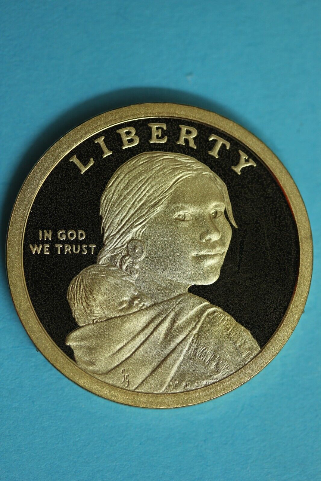 Gem Proof 2013 S Sacagawea Dollar Ultra Deep Cameo Exact Coin Pictured TOM 20