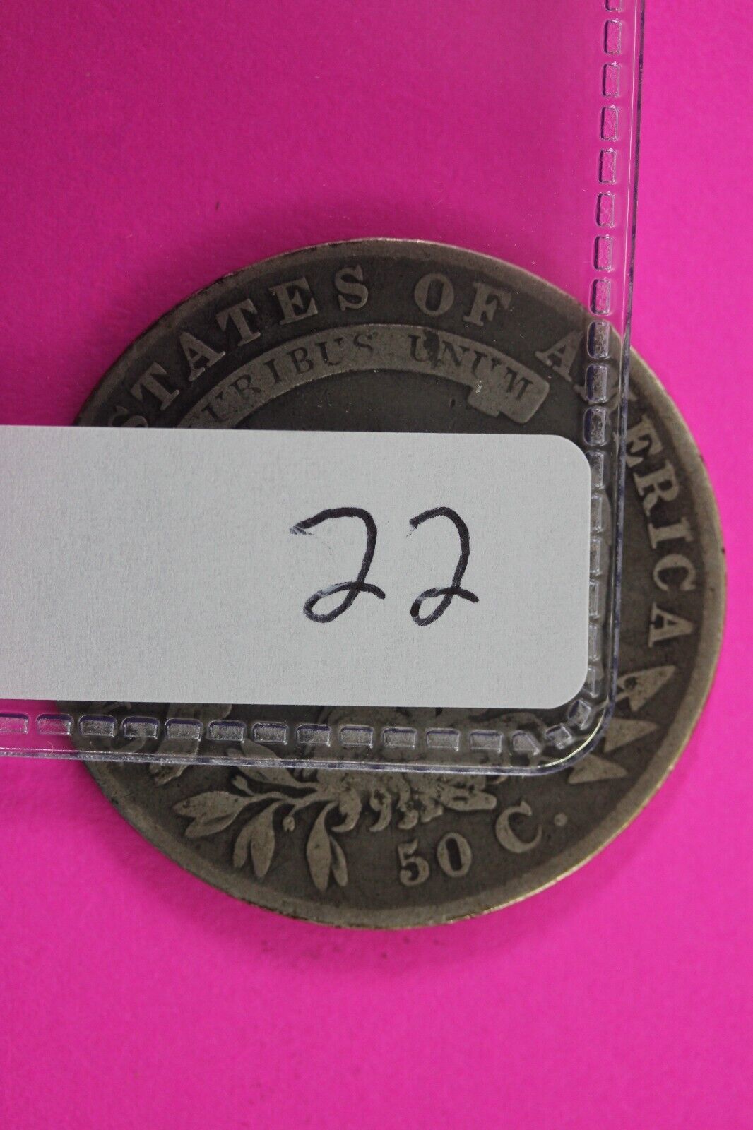 1836 Capped Bust Half Dollar Exact Coin In Pics Silver Rare Semi Key Date 22