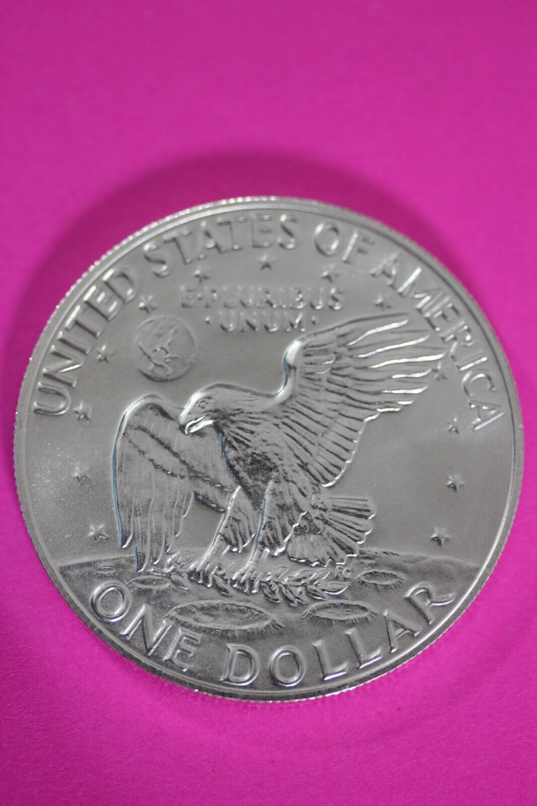Gem BU 1974 S Ike Eisenhower 40% Silver Dollar You Get Same Coin In Pics TOM 03