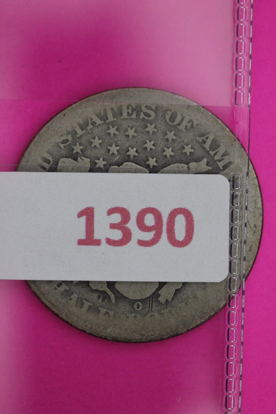 1897 O Barber Liberty Half Dollar Silver Coin Guaranteed Authentic Genuine 1390