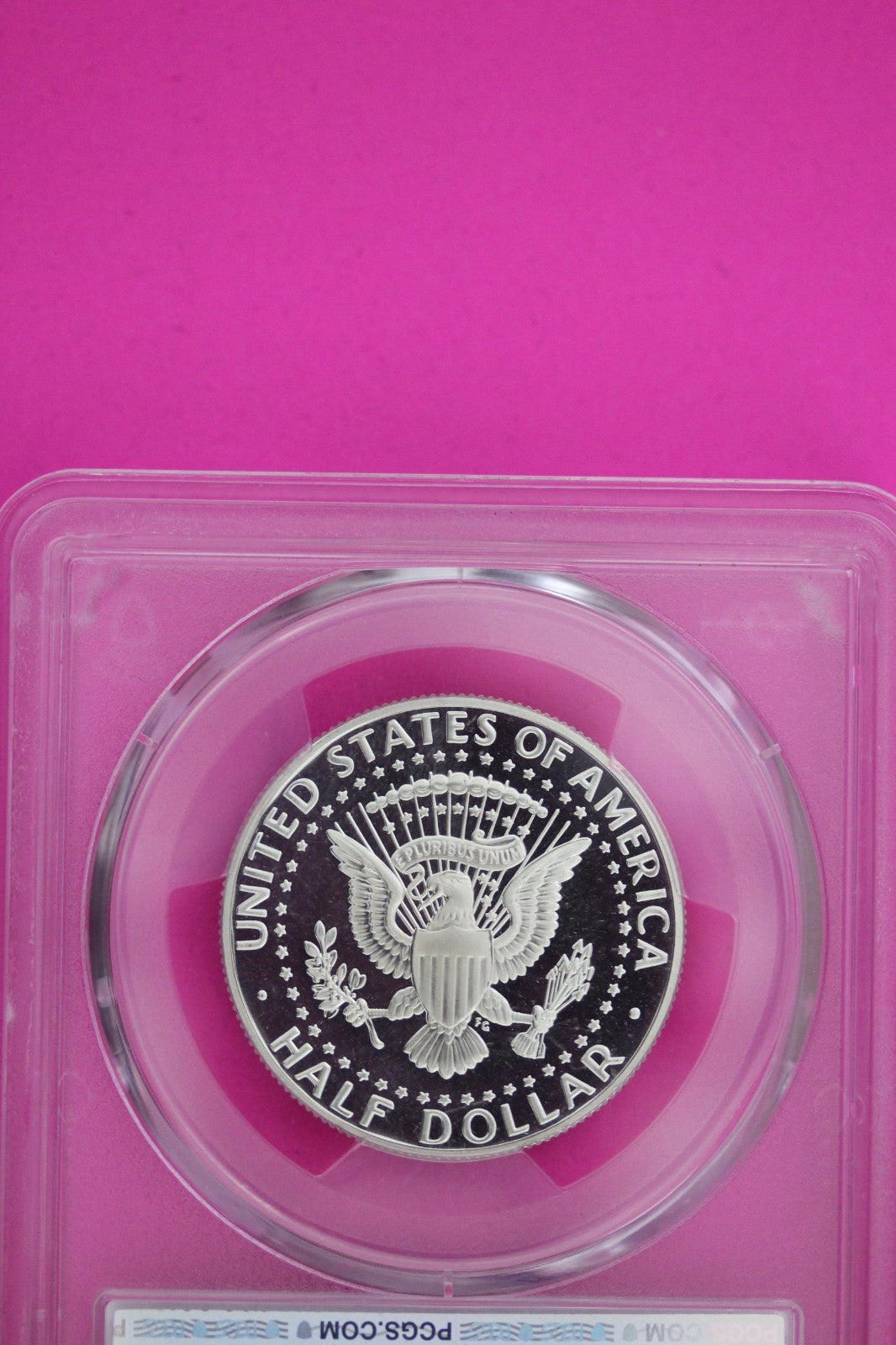 2005 S PR 69 DCAM John F Kennedy Silver Half Dollar PCGS Authentic Genuine 1191