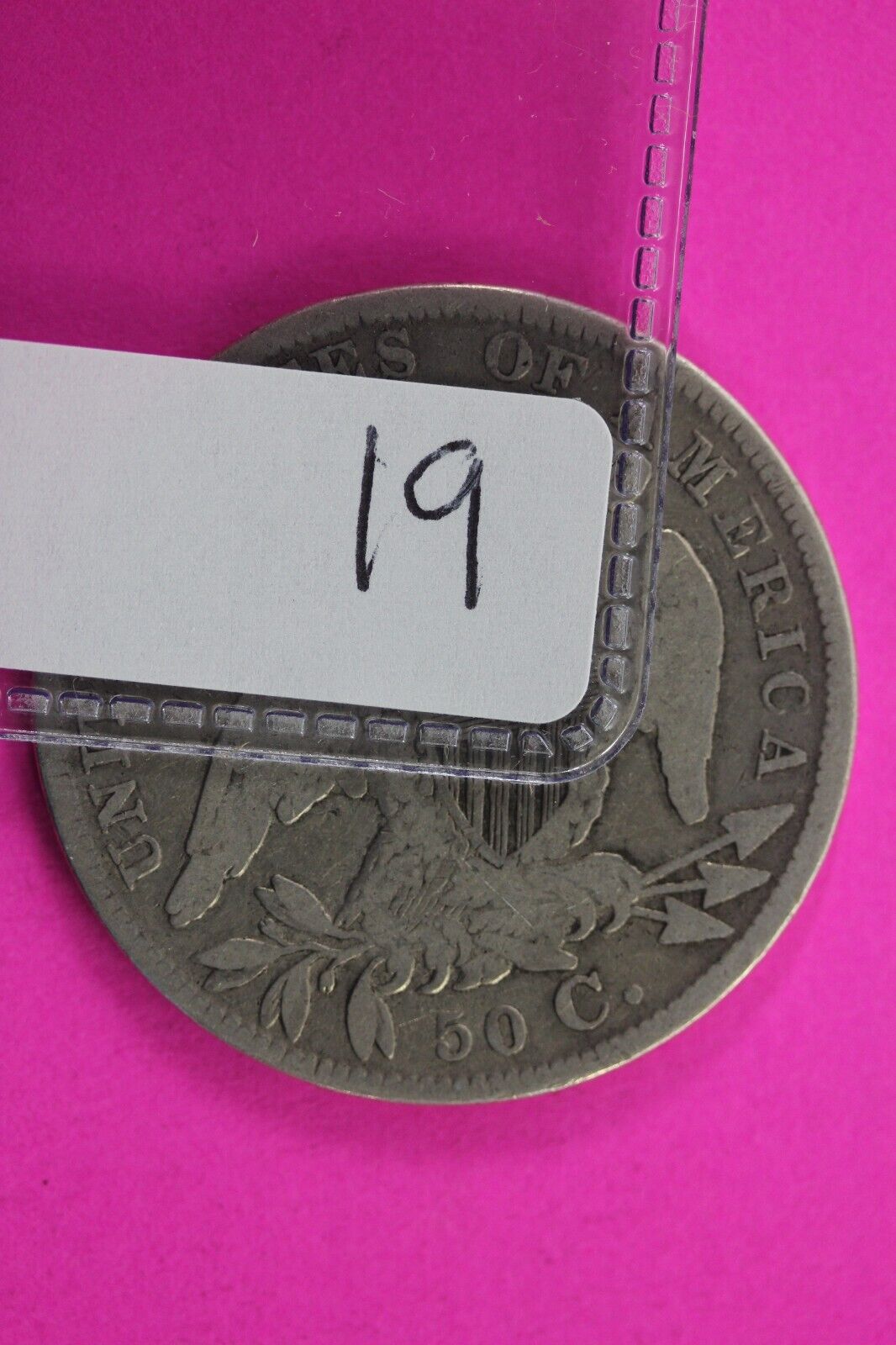 1834 Capped Bust Half Dollar Exact Coin In Pics Silver Rare Semi Key Date 19
