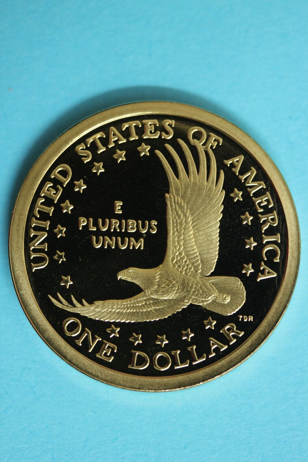 Gem Proof 2001 S Sacagawea Dollar Ultra Deep Cameo Exact Coin Pictured TOM 25