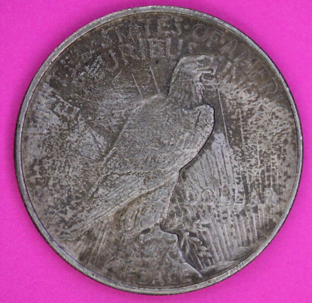 Toned High Grade 1922 P Liberty Peace Silver Dollar Philadelphia Mint Coin 242