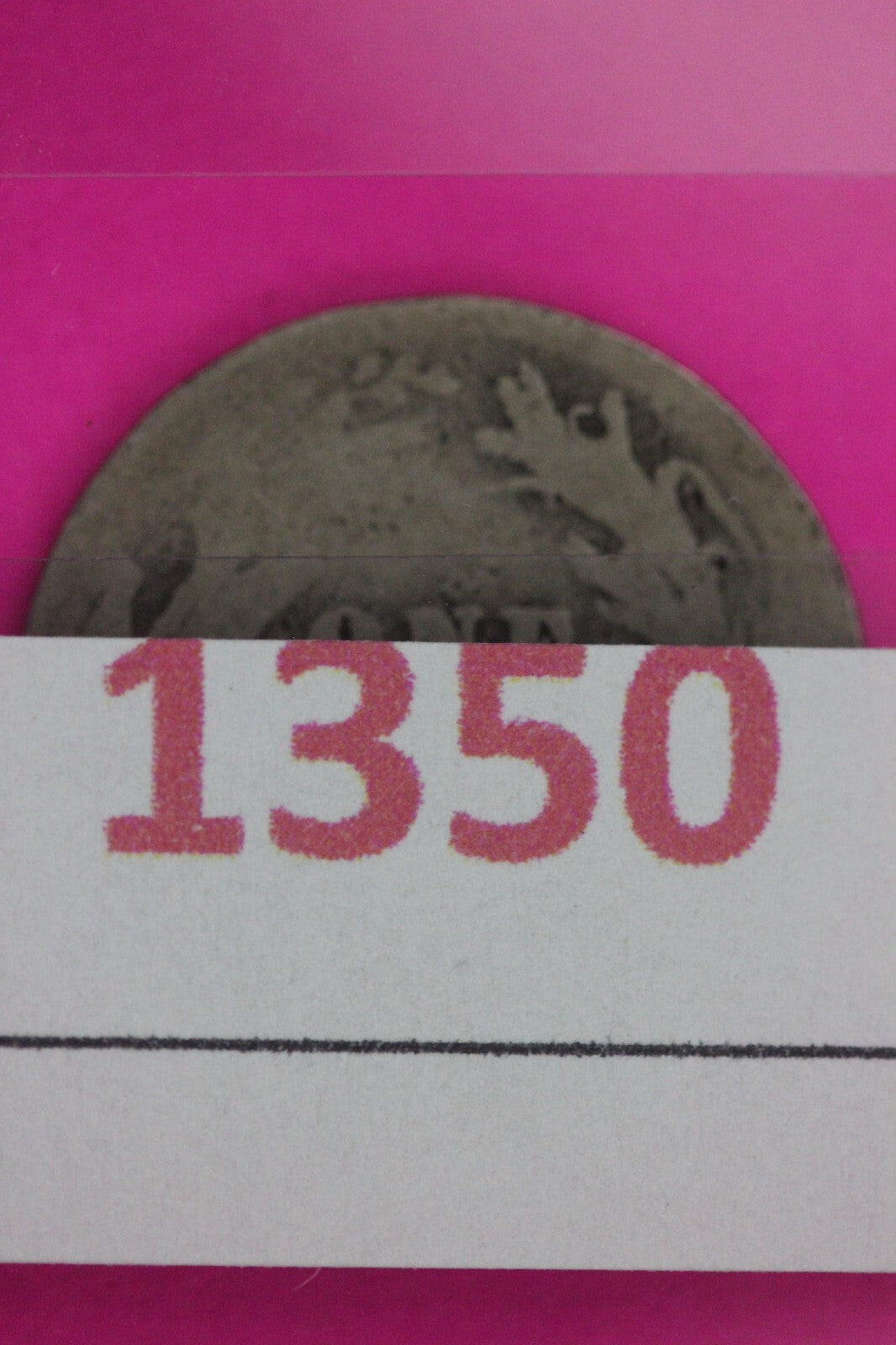 1901 S Barber Liberty Dime Silver Coin Semi Key Date Guaranteed Authentic 1350