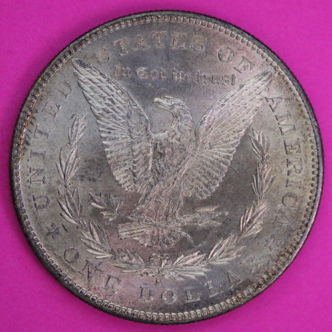 Cameo-ish 1878 S Morgan Lady Liberty Silver Dollar Key Coin San Francisco 378