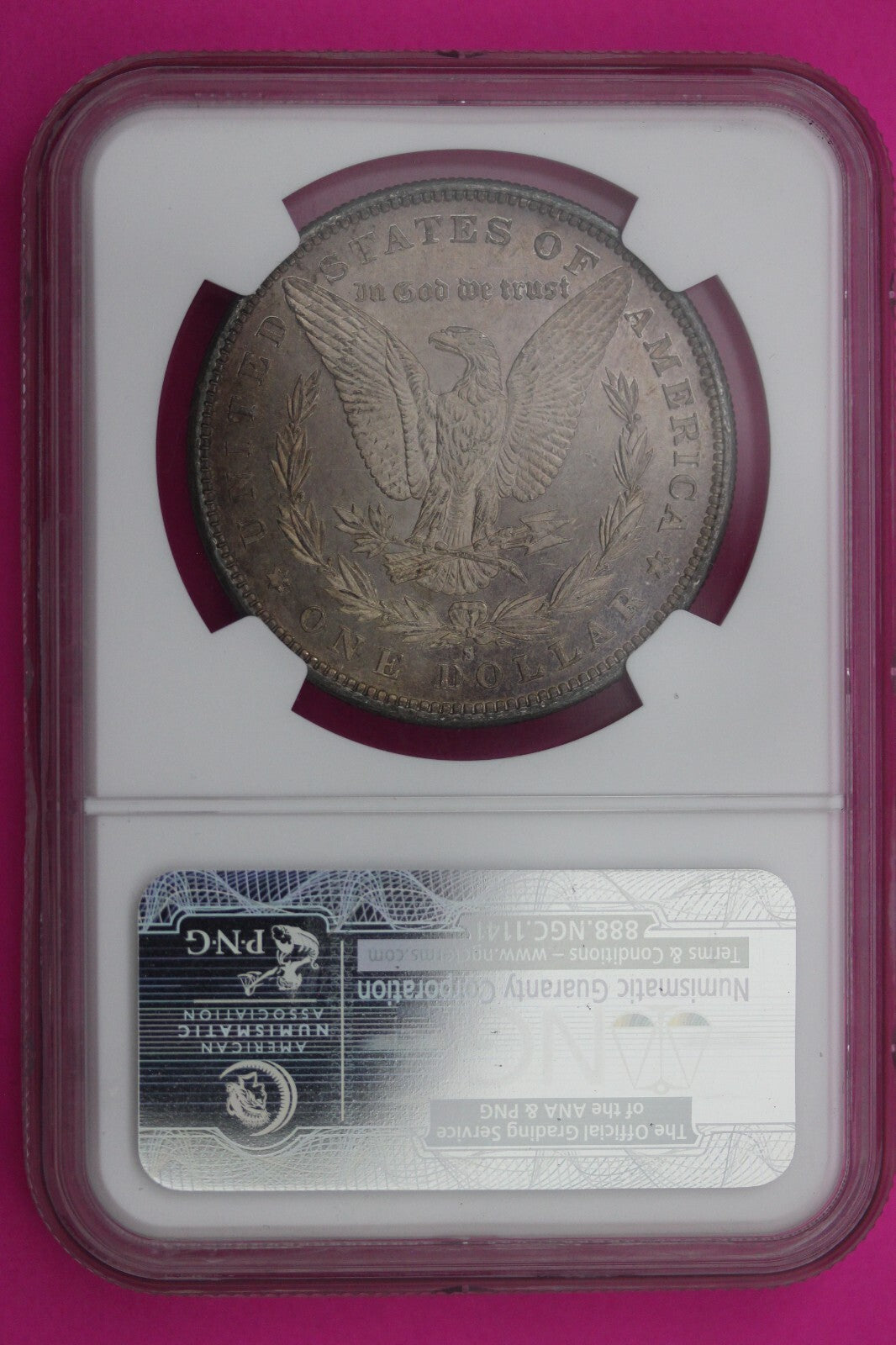 1879 S MS 64 Liberty Morgan Silver Dollar NGC Certified Graded Authentic 369