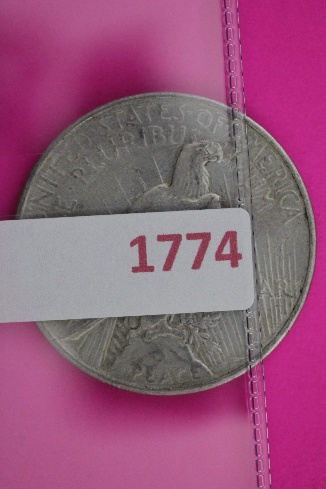 1934 D Peace Lady Liberty Semi Key Date Silver Dollar Guaranteed Authentic 1774