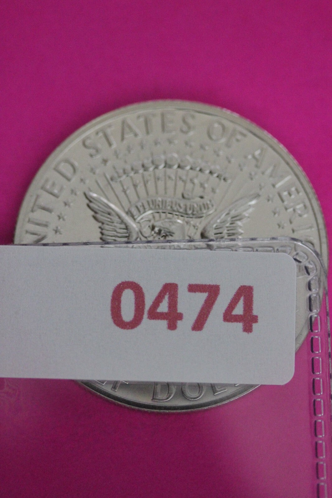 Accented Hair 1964 Proof John F Kennedy Silver Half Dollar Milk Spots N474